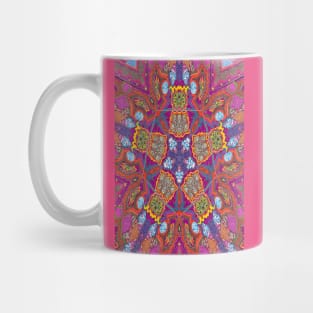 Geometric Flower Mug